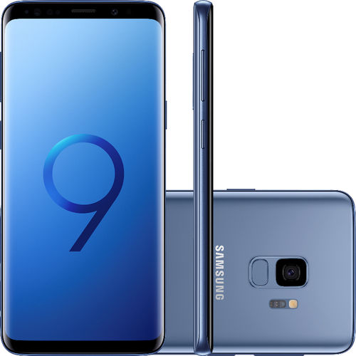 Tudo sobre 'Smartphone Samsung Galaxy S9 Desbloqueado Tim 128GB Dual Chip Android 8.0 Tela 5.8" Octa-Core 2.8GHz 4G Câmera 12MP Dual Cam - Azul'