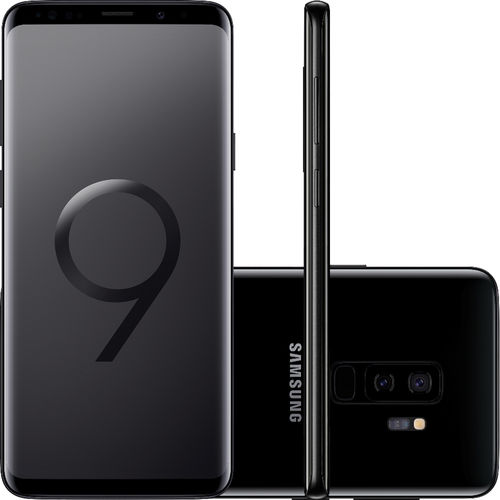Tudo sobre 'Smartphone Samsung Galaxy S9+ Desbloqueado Tim 128GB Dual Chip Android 8.0 Tela 6,2" Octa-Core 2.8GHz 4G Câmera 12MP Duam Cam - Preto'