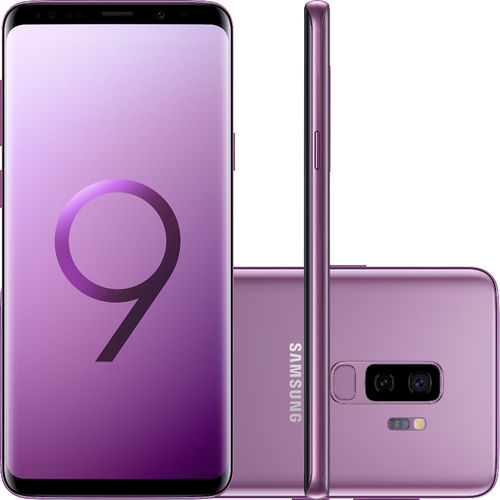 Smartphone Samsung Galaxy S9+ Desbloqueado Tim 128GB Dual Chip Android 8.0 Tela 6.2” Octa-Core 2.8GHz 4G Câmera 12MP - Ultravioleta