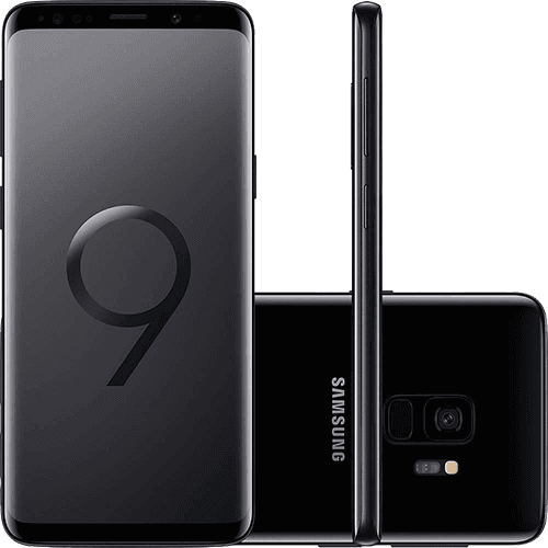 Tamanhos, Medidas e Dimensões do produto Smartphone Samsung Galaxy S9 Dual Chip Android 8.0 Tela 5.8" Octa-Core 2.8GHz 128GB 4G Câmera 12MP - Preto