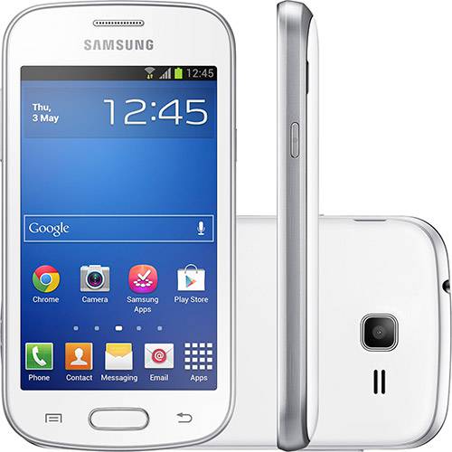 Tudo sobre 'Smartphone Samsung Galaxy Trend Lite S7390 Desbloqueado Claro Android Tela 4.2" 3G Wi-Fi 4GB Câmera 3MP - Branco'