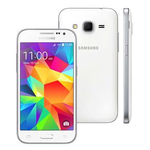 Smartphone Samsung Galaxy Win 2 Duos TV Branco com Dual Chip, Tela de 4.5", TV Digital, Android 4.4, Câm. de 5MP e Processador Quad Core De1.2 Ghz