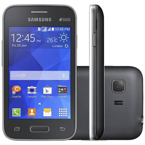 Smartphone Samsung Galaxy Young 2 Duos Tv G130bt Desbloqueado Cinza