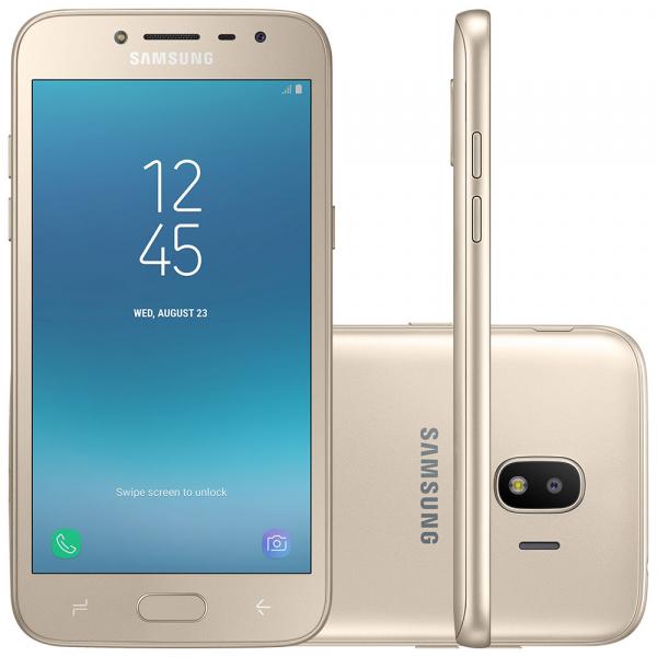 Smartphone Samsung J250M Galaxy J2 Pro Dourado 16 GB