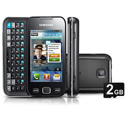 Tudo sobre 'Smartphone Samsung Wave 533 Desbloqueado, Preto - Sistema Operacional BADA 1.1, Tela 2.5", Câmera 3.2", Wi-fi, Memória Interna 80MB e Cartão 2GB'