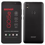 Smartphone Semp Go! 5e, Preto, Tela 5,5", 4g+Wi-Fi, Android, Câm Traseira 13mp e Frontal 8mp, 16gb