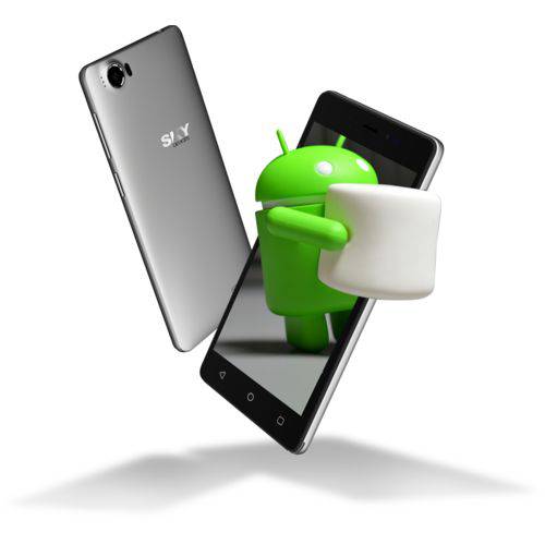 Smartphone Sky Fuego 5.0+ Dual Sim Tela 5” Android 6.0 - Cinza