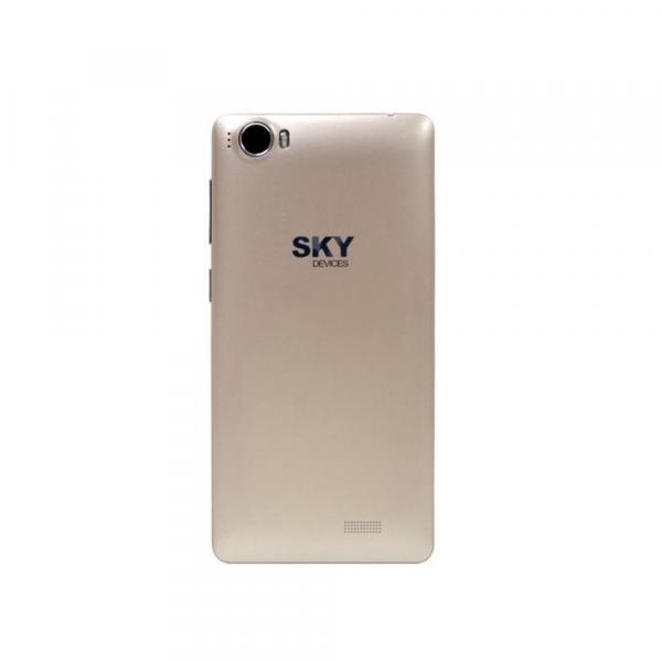 Tudo sobre 'Smartphone Sky Fuego 5.0+ Dual Sim Tela 5” Android Dourado'
