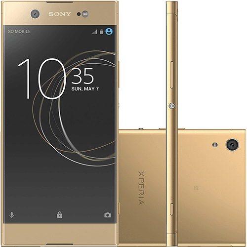 Smartphone Sony G3226 Xperia XA1 Ultra Dual Chip Android Tela 6" Octa-core 64GB Wi-Fi Câmera 23MP - Dourado