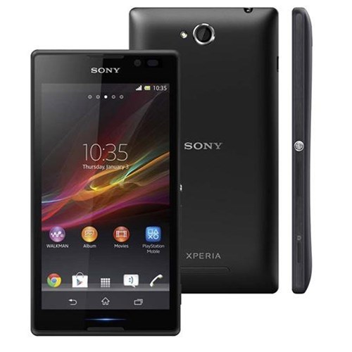 Smartphone Sony Xperia C C2304 Android 4.2, Quad Core 1.2Ghz