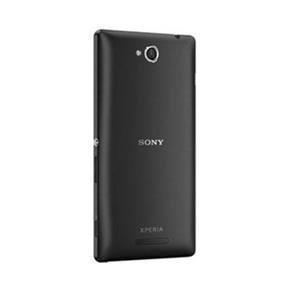 Smartphone Sony Xperia C Preto com Dual Chip, Tela de 5", Câmera 8Mp, Processador Quad-Core de 1.2 Ghz, Android 4.2, 3G, Wi-Fi e Agps