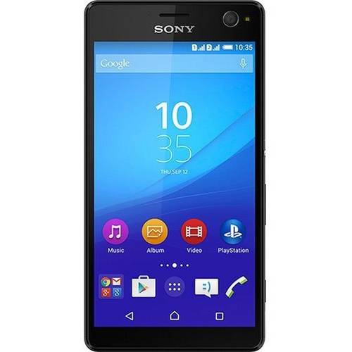 Smartphone Sony Xperia C4 E5343 Selfie Dual Chip 16gb - Preto