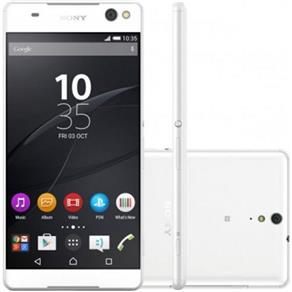 Smartphone Sony Xperia C5 Ultra Dual E5563 Desbloqueado Tela 6, Android 5.0 Lollipop, Memoria Interna 16gb Camera 13mp - Branco