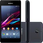 Smartphone Sony Xperia E1 Dual Chip Desbloqueado Android 4.3 Tela 4" 3G Wi-Fi Câmera 3MP TV Digital - Preto
