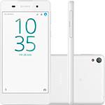 Smartphone Sony Xperia E5 Single Chip Android Marshmallow Tela 5" 16MB 4G Câmera 13MP - Branco