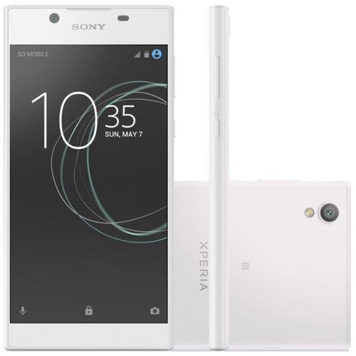 Smartphone Sony Xperia L1 G3311 Single 16GB Tela 5.5 Branco