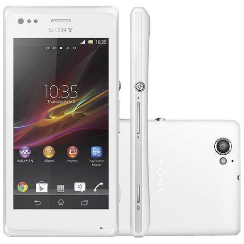Tudo sobre 'Smartphone Sony Xperia M C2004 Desbloqueado Branco'