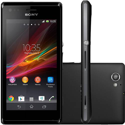 Tudo sobre 'Smartphone Sony Xperia M Dual Desbloqueado Tim Android 4.1 Tela 4" 4GB 3G Wi-Fi Câmera 5MP GPS - Preto'