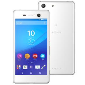 Smartphone Sony Xperia M5 Dual E5643 Branco com Tela 5", Dual Chip, Câmera 21,5MP, 4G, Android 5.0 e Processador Octa-core de 64 Bits e 2 GHz