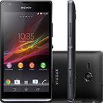 Smartphone Sony Xperia SP Preto Desbloqueado Claro Android 4.1 4G Câmera 8MP Memória Interna 8GB GPS NFC