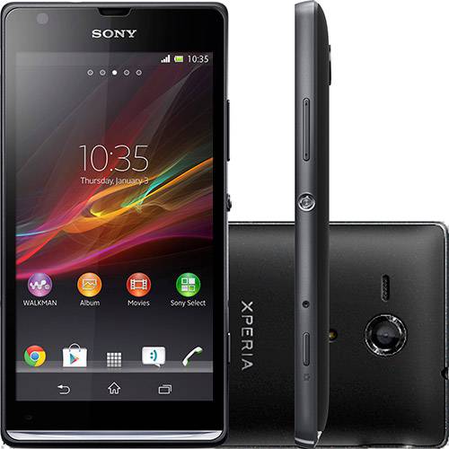 Smartphone Sony Xperia SP Desbloqueado Claro Android 4.1 Tela 4.6" 8GB 4G Wi-Fi Câmera 8MP GPS - Preto