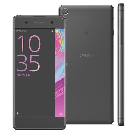 Smartphone Sony Xperia Xa F3116, 16Gb, 5', 13Mp, 4G, Android 6.0 - Preto