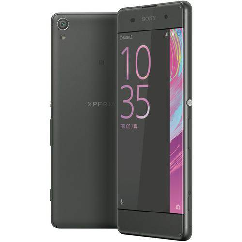 Smartphone Sony Xperia Xa Rede Lte 4g 8 Core 2 Ghz 16 Gb Android 6.0 Tela 5.0 Câmera 13mp Grafite