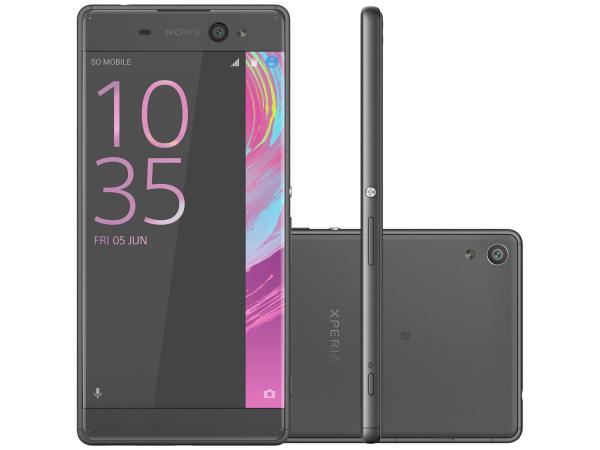 Smartphone Sony Xperia XA Ultra 16GB Preto - Dual Chip 4G Câm. 21.5MP + Selfie 16MP Tela 6”