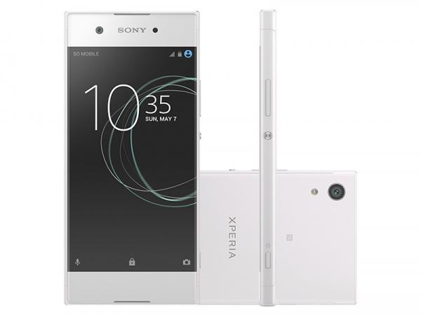 Smartphone Sony Xperia XA1 Dual 32GB Branco - Dual Chip 4G Câm. 23MP + Selfie 8MP Tela 5”