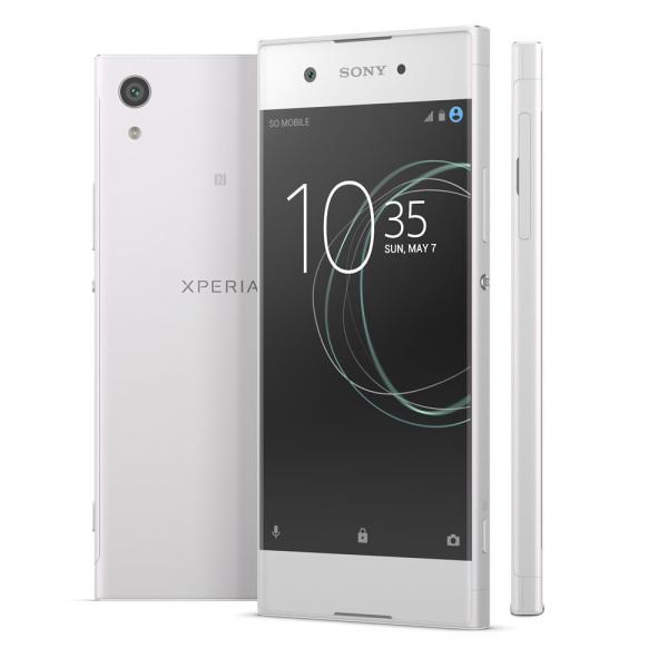 Smartphone Sony Xperia XA1 G3116 Branco com 32GB, Tela 5 HD, Dual Chip, Câmera 23MP, 4G, Android 7.0, Processador Octa-Core e 3GB RAM