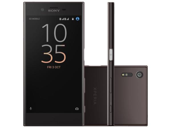 Smartphone Sony Xperia XZ 32GB Preto 4G - Câm. 23MP + Selfie 13MP Tela 5.2” Proc. Quad Core