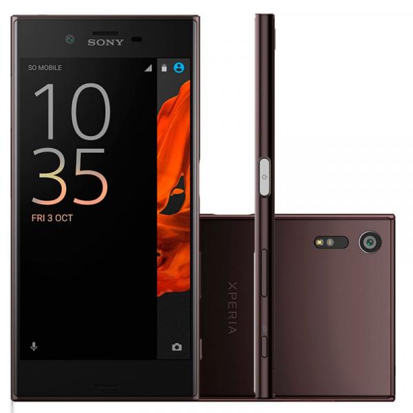 Smartphone Sony Xperia XZ Preto 5,2" Câmera 23MP Quad Core 32GB e 3GB de RAM