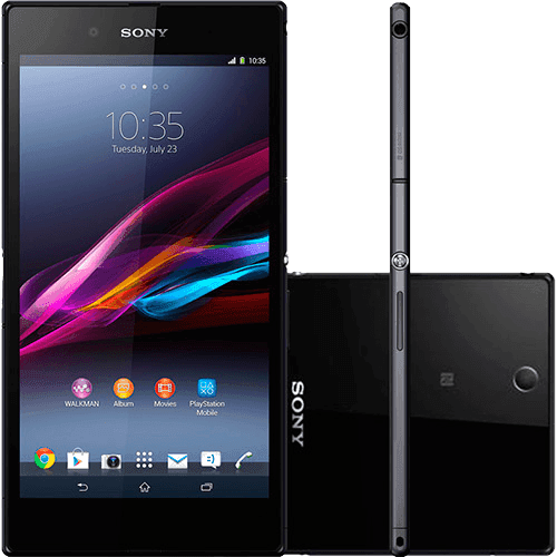 Smartphone Sony Xperia Z Ultra Desbloqueado Android 4.2 Tela 6.4" 16GB 4G Wi-Fi Câmera 8MP GPS TV Digital - Preto