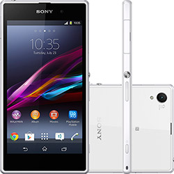 Smartphone Sony Xperia Z1 Desbloqueado Android 4.2 Tela 5" 16GB 4G Wi-Fi Câmera 20MP - Branco