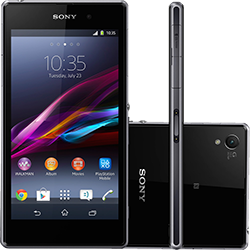 Smartphone Sony Xperia Z1 Desbloqueado Android 4.2 Tela 5" 16GB 4G Wi-Fi Câmera 20MP - Preto