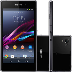 Smartphone Sony Xperia Z1 Desbloqueado Preto Android 4.2 4G Câmera 20MP 16GB