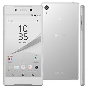 Smartphone Sony Xperia Z5 Branco com 32GB, Tela 5.2", Câmera 23MP, 4G, Android 5.1 e Processador Octa-Core de 64 Bits