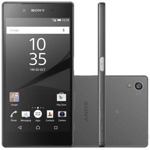 Smartphone Sony Xperia Z5 E6633 3gb/32gb Lte Dual Sim Tela 5.2" Câm.23mp+5.1mp-preto