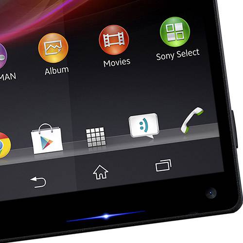 Smartphone Sony Xperia ZQ Desbloqueado Claro Android 4.1 Tela 5" 16GB 4G Wi-Fi Câmera 13MP - Preto