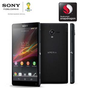 Smartphone Sony Xperia ZQ Preto com Quad Core 1.5GHz S4 Snapdragon™, Tela 5", Câmera 13MP, 3G/4G e Android 4.1 - Oi