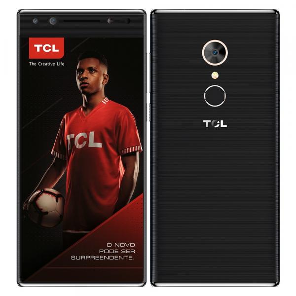 Smartphone TCL T7, Dual Chip, Preto, Tela 5.7", 4G+WiFi, Android 7.0, 16MP, Câmera Frontal Dupla 13MP+5MP, 32GB - Alcatel