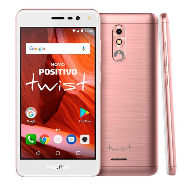 Tudo sobre 'Smartphone Twist S511 Positivo Rosa'