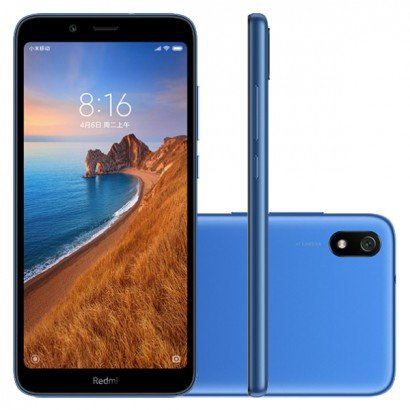 Tudo sobre 'Smartphone Xiaomi Redmi 7A 16GB Versão Global Desbloqueado Azul'