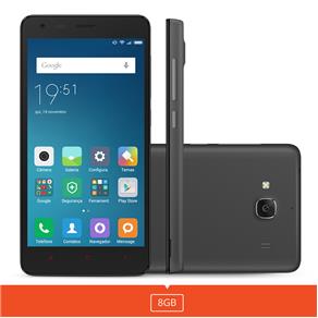 Tudo sobre 'Smartphone Xiaomi Redmi 2 Cinza Escuro com Android, Dual Chip, Tela de 4,7', Câmera 8MP, 4G, 8GB e Processador Quad Core de 1.2Ghz'