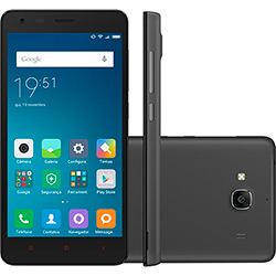Smartphone Xiaomi Redmi 2 Dual Chip Desbloqueado Android 4.4 Tela 4.7" 8GB 4G Wi-Fi Câmera de 8MP