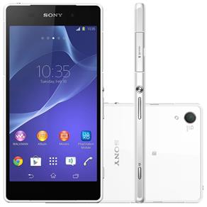 Smartphone Xperia Z2 Branco Tela 5.2", 4G+WiFi, Android 4.4, Câmera 20.7MP, Quad Cor 2.3Ghz, TV Digital - Sony