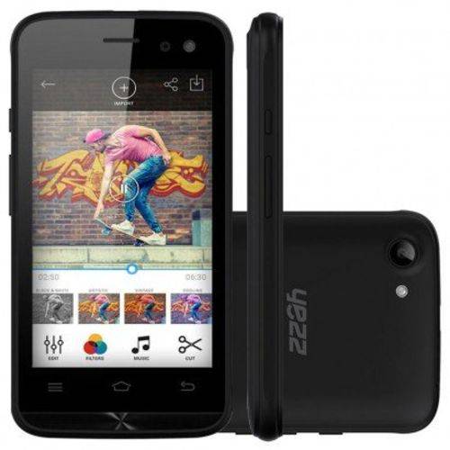 Smartphone Yezz 400e Dual Chip Desbloqueado Preto