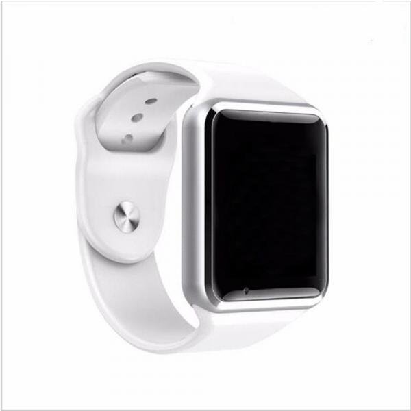 Smartwatch A1 Relógio Inteligente Bluetooth Gear Chip Android IOS Touch, SMS Pedômetro Câmera, Branco - a Smart