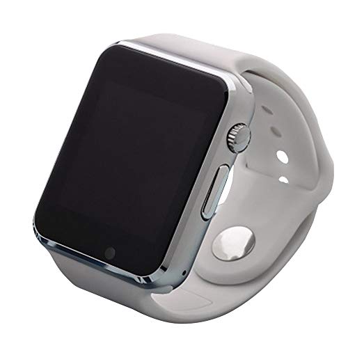 Smartwatch A1 Relógio Inteligente Bluetooth Gear Chip Android IOS Touch, SMS Pedômetro Câmera, Branco