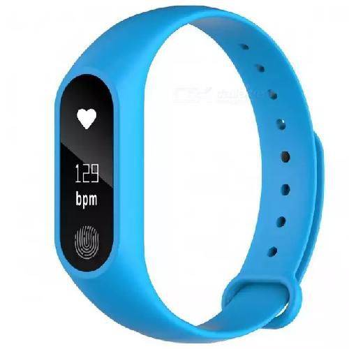 Tudo sobre 'Smartwatch Health Unissex M2 Bluetooth Touch Screen - Azul'